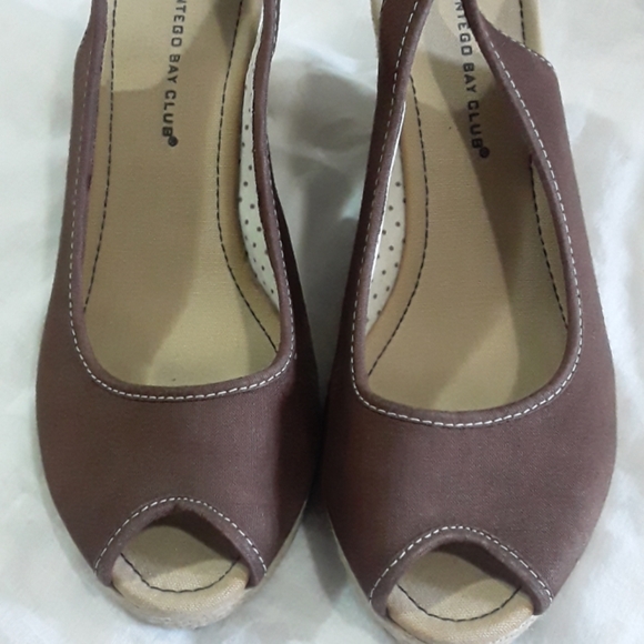 Montego Bay Club Canvas Wedges - Picture 7 of 8